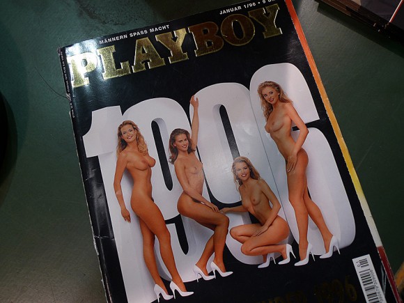 Die Playboyausgabe, die dem Hutkönig durch schwierige Zeiten geholfen hat.